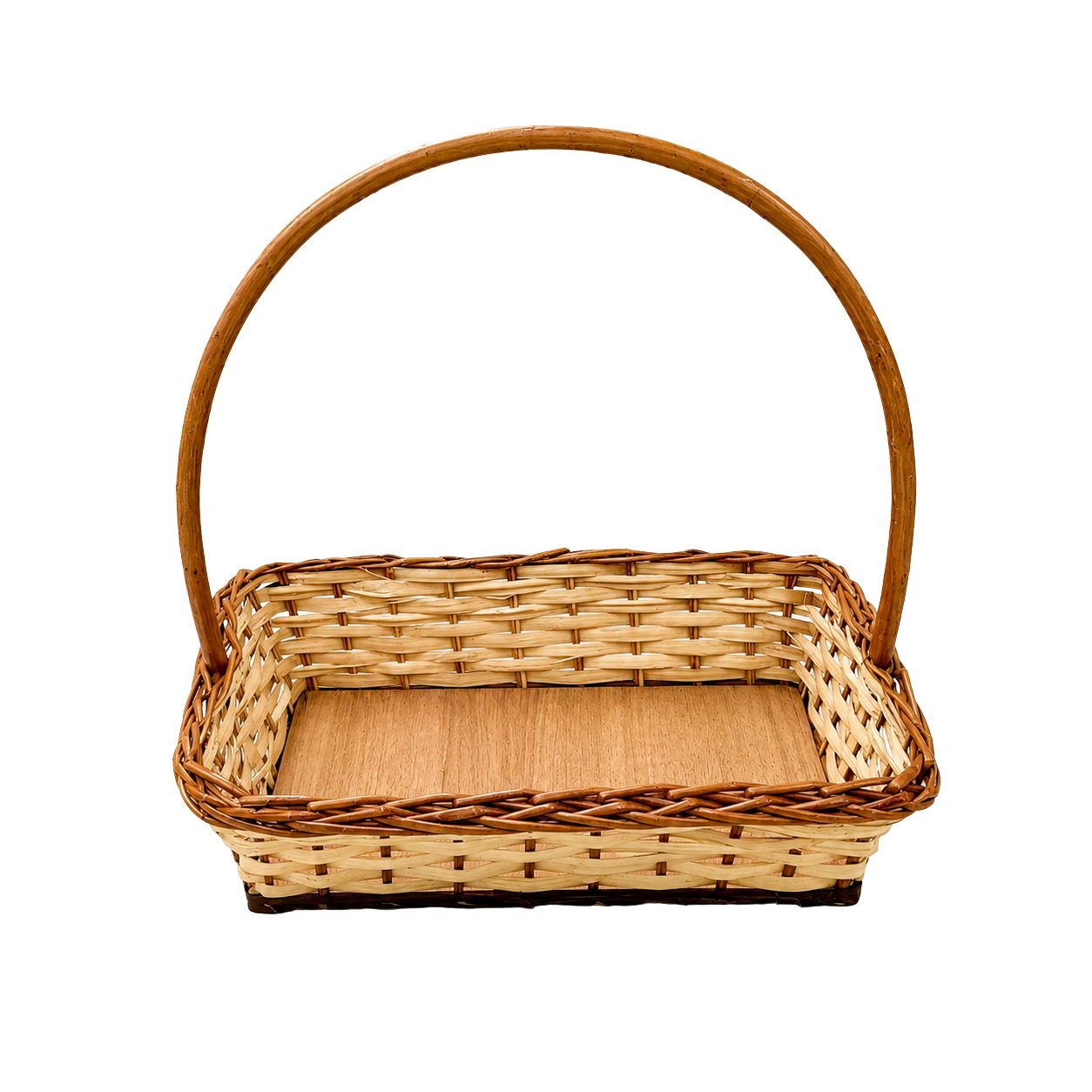 Cesta de Vime Linha Retangular