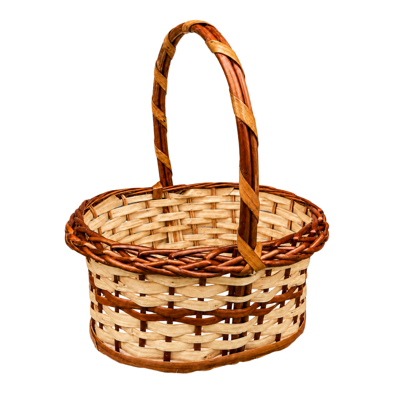 Cesta de Vime Linha Natal